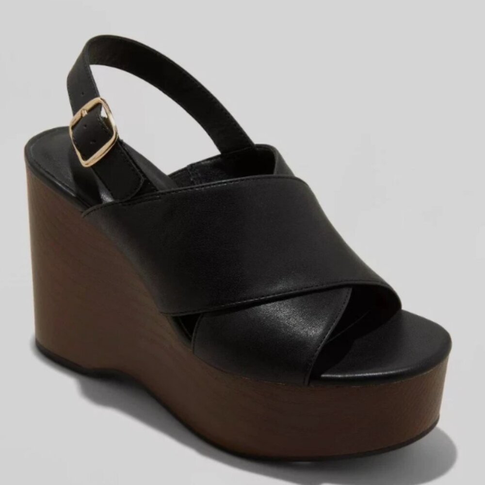 Naomi Wood Wedge Heels